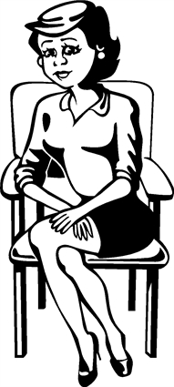 Sitting Lady